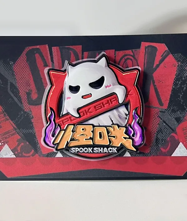 Zenless Zone Zero anime collectible button badge featuring character artwork, premium round pin for backpacks, jackets, hats, bags and accessories, perfect HoYoverse game merchandise for fans.