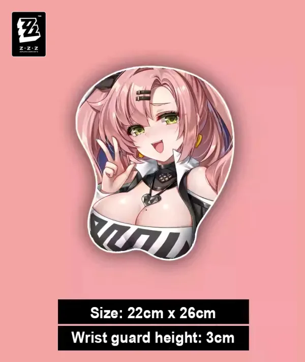 Zenless Zone Zero Nicole Demara Wrist Rest Mouse Pad ZZZ — image 2