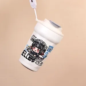 Zenless Zone Zero Ellen Joe Chibi Shark Girl Stainless Steel Insulated Tumbler Cup ZZZ