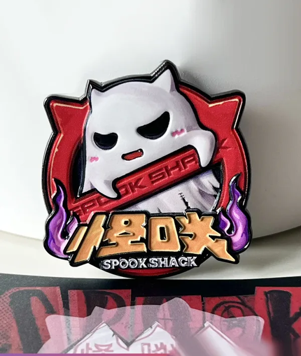 Zenless Zone Zero Spook Shack Metal Badge ZZZ