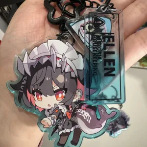 Zenless Zone Zero Ellen Joe Shark Girl Keychain Bag Charm ZZZ