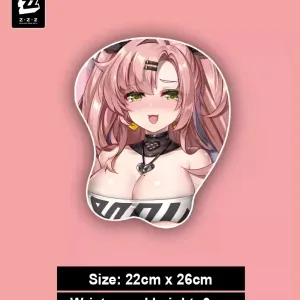 Zenless Zone Zero Nicole Demara Wrist Rest Mouse Pad ZZZ