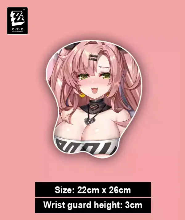 Zenless Zone Zero Nicole Demara Wrist Rest Mouse Pad ZZZ — image 3
