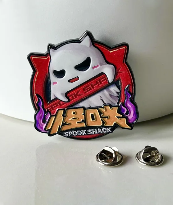 Zenless Zone Zero Spook Shack Metal Badge ZZZ