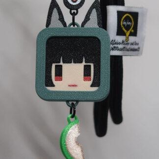 **Zenless Zone Zero anime plush keychain featuring a cute chibi character design, soft hanging pendant for keys, backpack, handbag and accessories, collectible HoYoverse game merchandise, perfect gift for Zenless Zone Zero fans.**