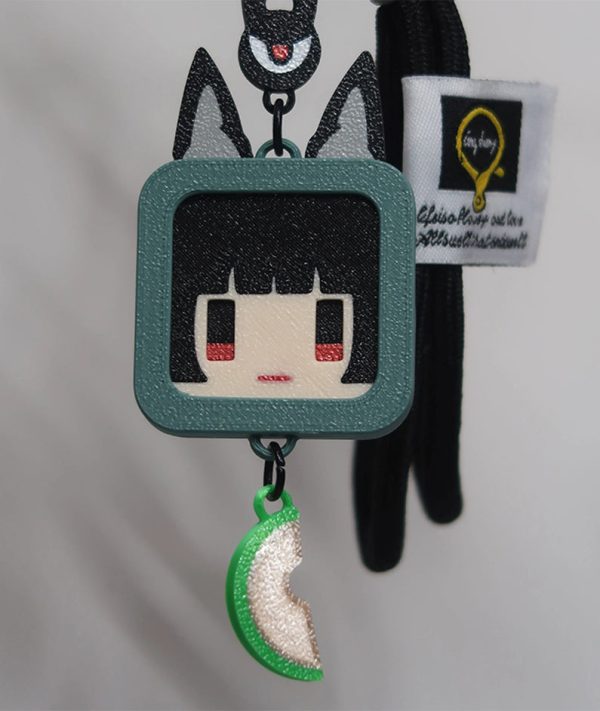 **Zenless Zone Zero anime plush keychain featuring a cute chibi character design, soft hanging pendant for keys, backpack, handbag and accessories, collectible HoYoverse game merchandise, perfect gift for Zenless Zone Zero fans.**