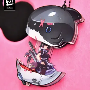Zenless Zone Zero Shark Girl Ellen Joe Keychain Creative Acrylic Charm ZZZ