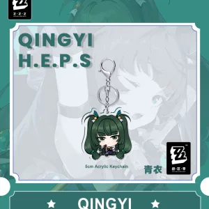 Zenless Zone Zero Qingyi Chibi Keychain ZZZ