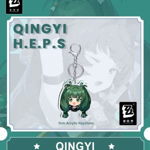 Zenless Zone Zero Qingyi Chibi Keychain ZZZ
