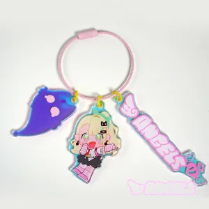 Zenless Zone Zero Nangong Yu Aria Sunna Keychains