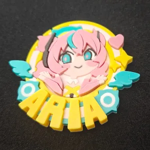 Zenless Zone Zero Aria Sunna Nangong Yu Refrigerator Magnet