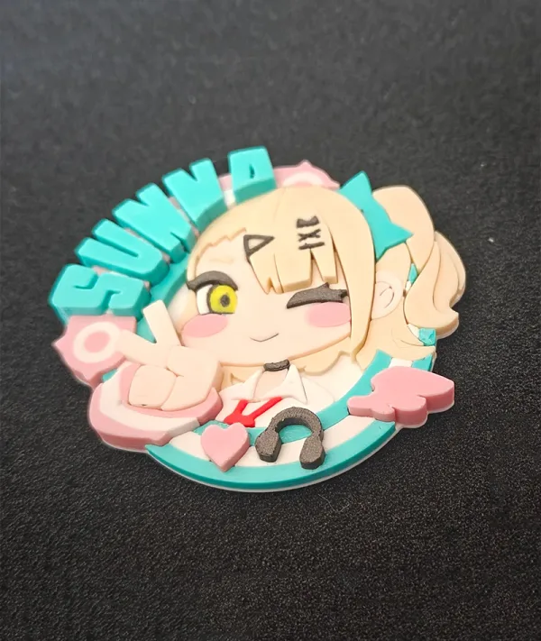 Zenless Zone Zero Aria Sunna Nangong Yu Refrigerator Magnet — image 3