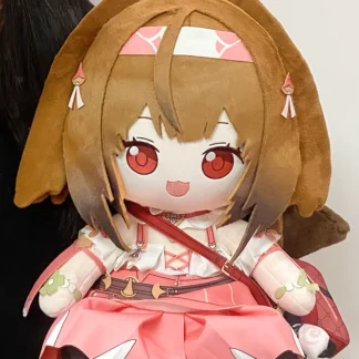 Zenless Zone Zero anime plush doll featuring a cute chibi character, soft collectible plush toy for fans and anime collections.