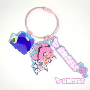 Zenless Zone Zero Nangong Yu Aria Sunna Keychains