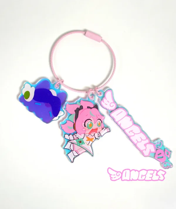 Zenless Zone Zero Nangong Yu Aria Sunna Keychains — image 2