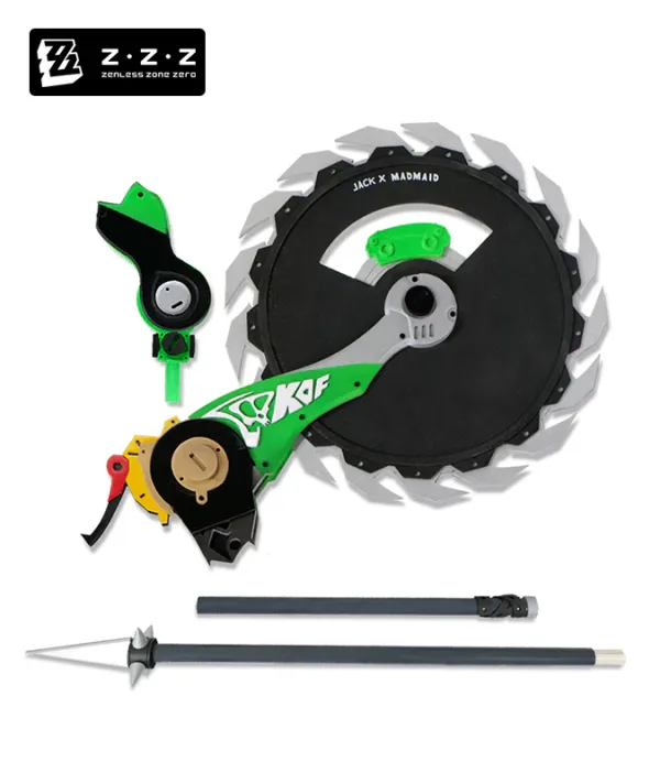 Zenless Zone Zero Corin Wickes Cosplay Weapon Savage Chainsaw Prop ZZZ — image 3