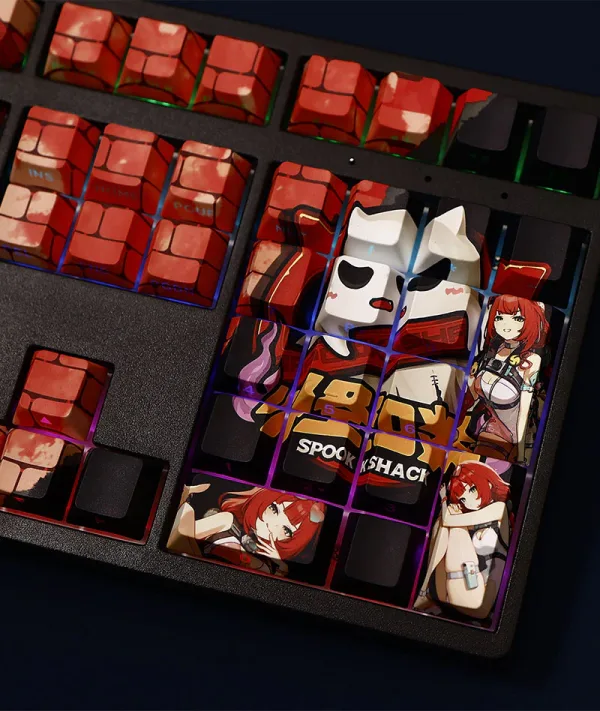 Zenless Zone Zero Ukinami Yuzuha Keycaps for Mechanical Keyboards ZZZ — image 5