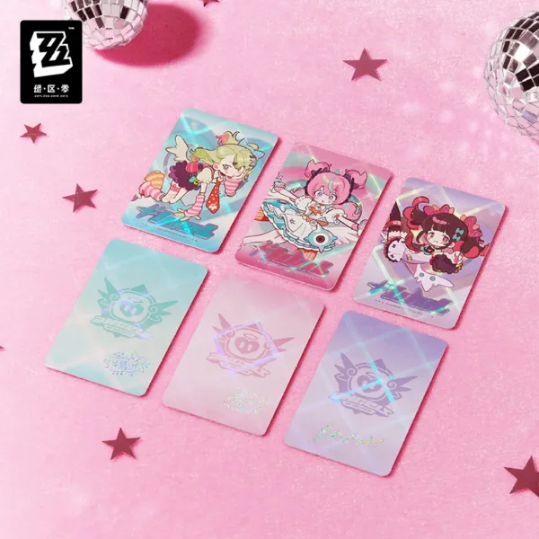 Zenless Zone Zero Delusion Dreams Vol. 2 Badge & Card Set | zenlesszonezero.toys
