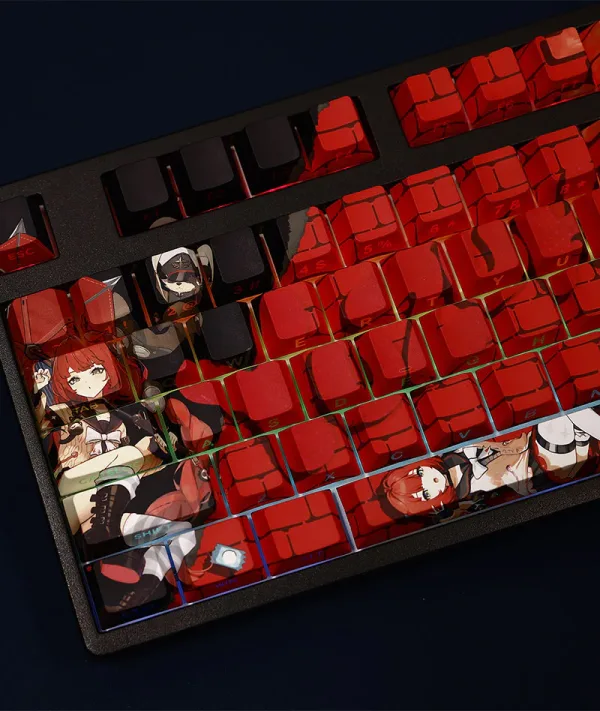 Zenless Zone Zero Ukinami Yuzuha Keycaps for Mechanical Keyboards ZZZ — image 3