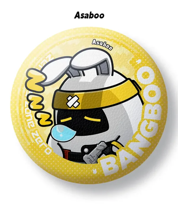 Zenless Zone Zero Bangboo Chibi Badges | Miyaboo, Asaboo & Soukaboo ZZZ