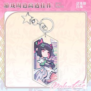 ZZZ Chibi Pixel Art Acrylic Keychain | Premium Zenless Zone Zero Delusional Angel Series