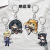ZZZ Chibi Character Acrylic Keychain Collection Zenless Zone Zero Cute Mascot Strap Kawaii Jufu, Jane Doe, & Ellen Joe Backpack Charm