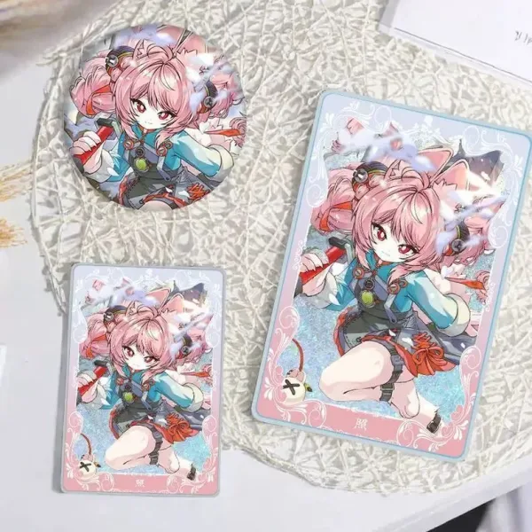 Zenless Zone Zero anime keychain featuring character artwork, acrylic, plush or silicone hanging charm for keys, backpacks, handbags and accessories, collectible HoYoverse game merchandise for fans.