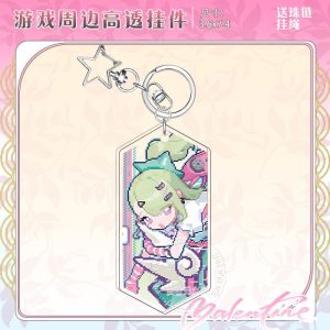 ZZZ Chibi Pixel Art Acrylic Keychain | Premium Zenless Zone Zero Delusional Angel Series