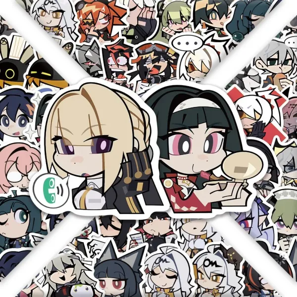 ZZZ Zenless Zone Zero Chibi Meme Sticker Pack — image 2