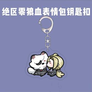 ZZZ Von Lycaon Chibi Meme Keychain Set | Premium Zenless Zone Zero Lycaon Wolf-Blood Series