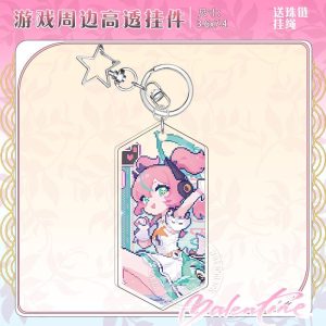 ZZZ Chibi Pixel Art Acrylic Keychain | Premium Zenless Zone Zero Delusional Angel Series