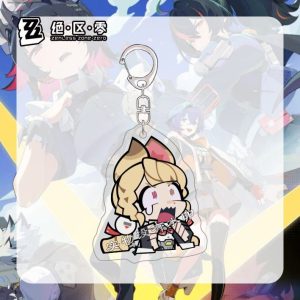 ZZZ Custom Chibi Acrylic Keychain Pack | Premium Zenless Zone Zero Cute Character Series