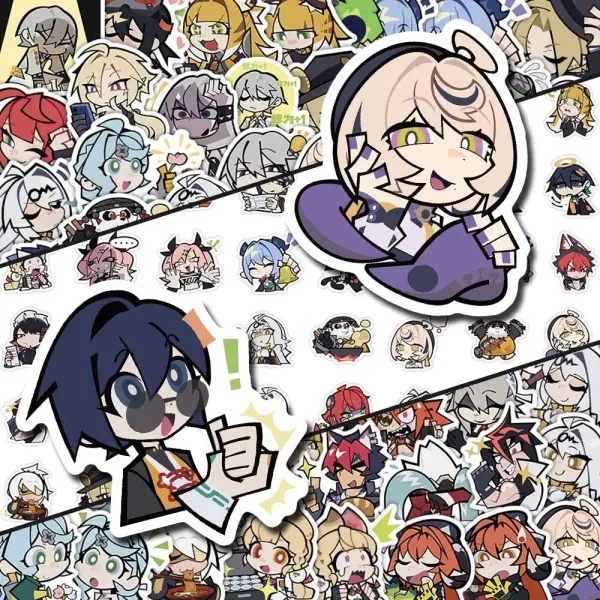 ZZZ Chibi Meme Sticker Pack | Premium Zenless Zone Zero Vinyl Decal Set — image 4