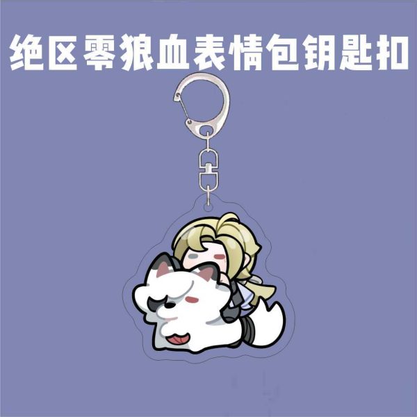 ZZZ Von Lycaon Chibi Meme Keychain Set | Premium Zenless Zone Zero Lycaon Wolf-Blood Series — image 5
