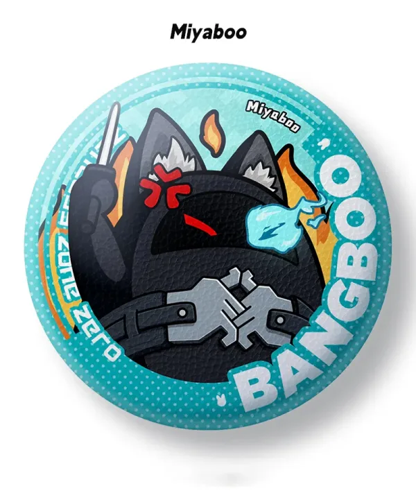 Zenless Zone Zero Bangboo Chibi Badges | Miyaboo, Asaboo & Soukaboo ZZZ