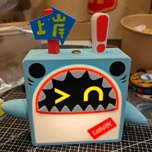 Zenless Zone Zero Eous & Sharkboo Bangboo Night Light ZZZ