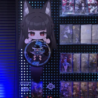 **Zenless Zone Zero anime wall hanging tapestry featuring a cute character design, decorative fabric banner for bedroom, gaming room, dorm, anime room decor and HoYoverse game fans.**