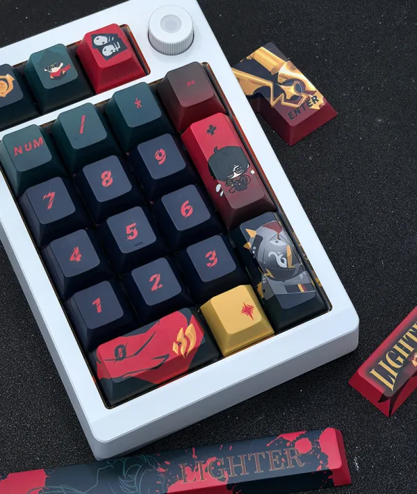 Zenless Zone Zero Lighter Keycaps for Mechanical Keyboards ZZZ