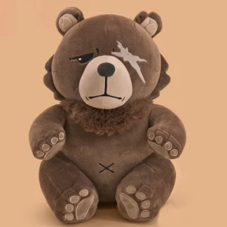Zenless Zone Zero anime plush doll featuring a cute character design, soft collectible stuffed toy for display, room decor, backpacks, gaming setups and HoYoverse collections, perfect gift for anime fans.