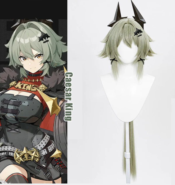 Zenless Zone Zero Caesar King Cosplay Wig ZZZ — image 3