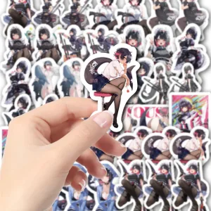 ZZZ Ellen Joe 60-Piece Premium Sticker Pack Hot Zenless Zone Zero Shark Maid Vinyl Decals
