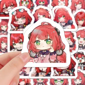 ZZZ Yuzuha Chibi Sticker Pack | Premium Zenless Zone Zero Vinyl Decal Set