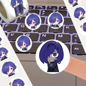 ZZZ Promeia Premium Chibi Roll Stickers | Cute Zenless Zone Zero Custom Character Emoji Decals