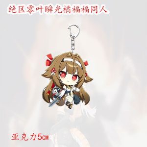 ZZZ Martial Arts Faction Chibi Acrylic Keychain | Premium Zenless Zone Zero Doujin Mascot Charm