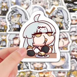 ZZZ Yanagi Premium Chibi Sticker Pack | Hot Zenless Zone Zero Section 6 Agent Vinyl Decals