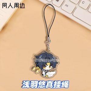 ZZZ Harumasa Asaba Premium Chibi Phone Strap | Hot Zenless Zone Zero Section 6 Agent Acrylic Charm
