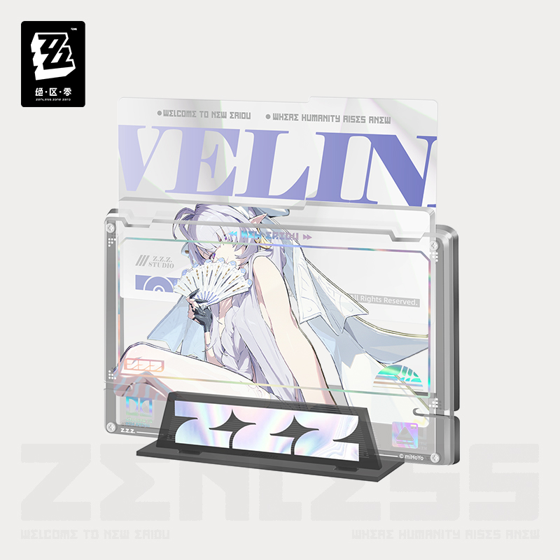 ZZZ Acrylic Card
