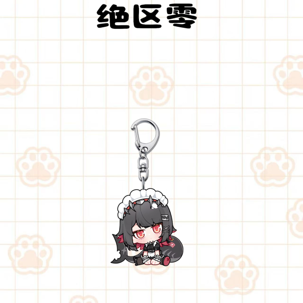 ZZZ Chibi Sitting Series Acrylic Keychain Collection | Premium Zenless Zone Zero Faction Agent Mascot Charm — image 3