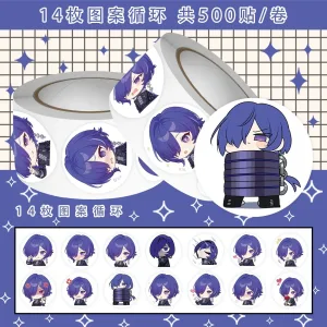 ZZZ Promeia Premium Chibi Roll Stickers | Cute Zenless Zone Zero Custom Character Emoji Decals