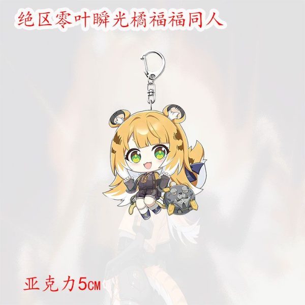 ZZZ Martial Arts Faction Chibi Acrylic Keychain | Premium Zenless Zone Zero Doujin Mascot Charm — image 4